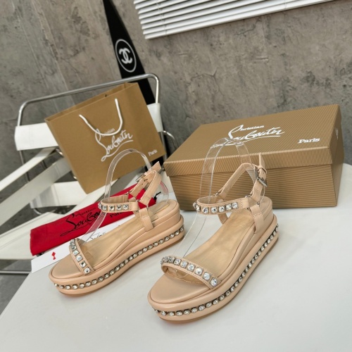 Christian Louboutin Sandal For Women #1212132 $102.00 USD, Wholesale Replica Christian Louboutin Sandal