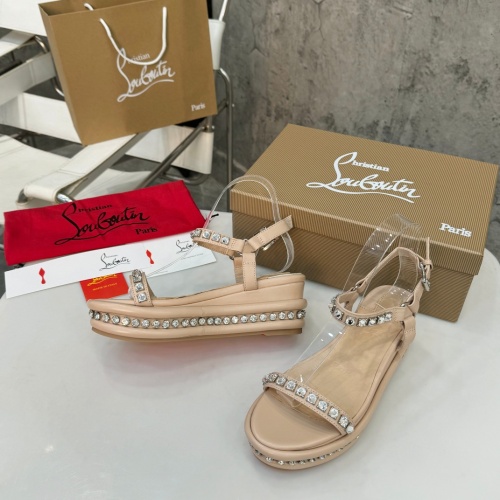 Replica Christian Louboutin Sandal For Women #1212132 $102.00 USD for Wholesale