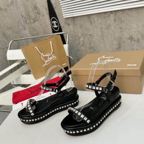 Christian Louboutin Sandal For Women #1212133 $102.00 USD, Wholesale Replica Christian Louboutin Sandal