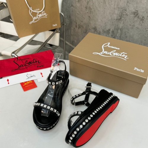 Replica Christian Louboutin Sandal For Women #1212133 $102.00 USD for Wholesale