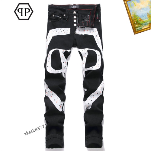 Philipp Plein PP Jeans For Men #1212182 $48.00 USD, Wholesale Replica Philipp Plein PP Jeans