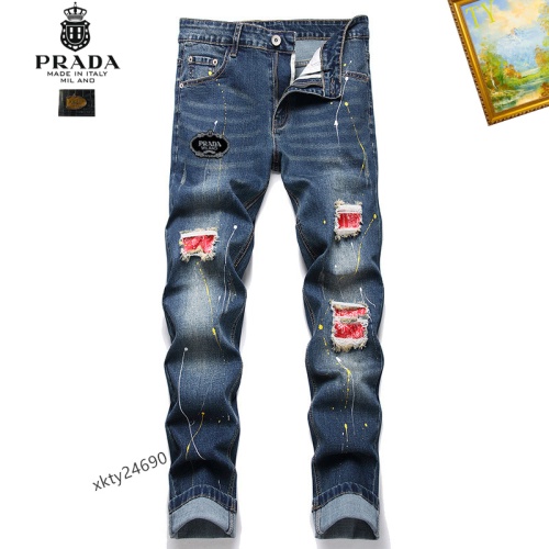 Prada Jeans For Men #1212184 $48.00 USD, Wholesale Replica Prada Jeans