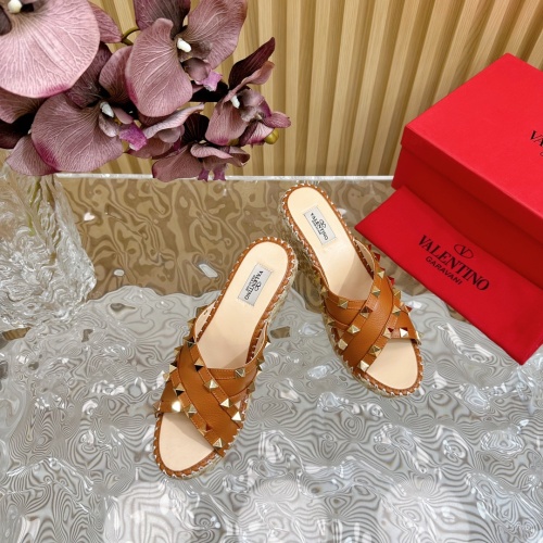 Replica Valentino Slippers For Women #1212188 $112.00 USD for Wholesale