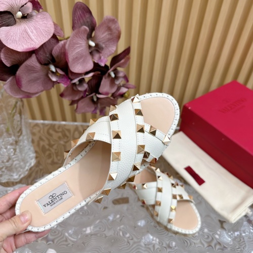 Replica Valentino Slippers For Women #1212190 $102.00 USD for Wholesale