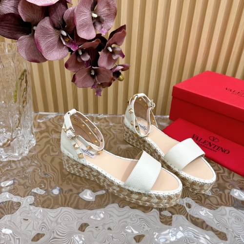 Valentino Sandal For Women #1212196 $108.00 USD, Wholesale Replica Valentino Sandal