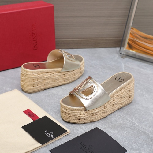 Replica Valentino Slippers For Women #1212224 $115.00 USD for Wholesale