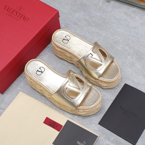 Replica Valentino Slippers For Women #1212224 $115.00 USD for Wholesale