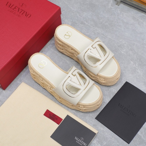 Replica Valentino Slippers For Women #1212225 $115.00 USD for Wholesale