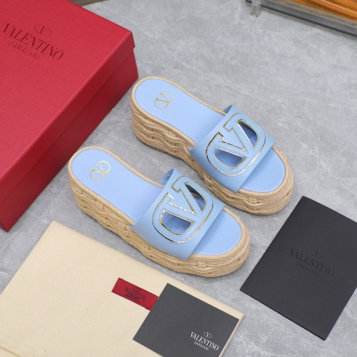 Replica Valentino Slippers For Women #1212227 $115.00 USD for Wholesale