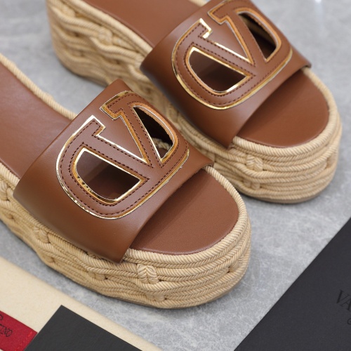 Replica Valentino Slippers For Women #1212230 $115.00 USD for Wholesale