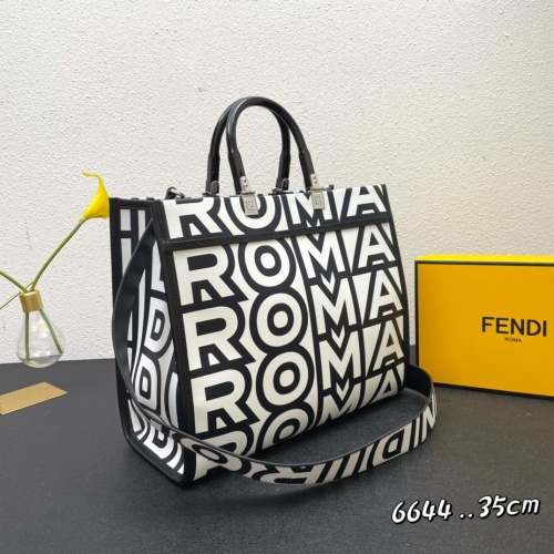 Replica Fendi AAA Quality Tote-Handbags For Women #1212268 $132.00 USD for Wholesale