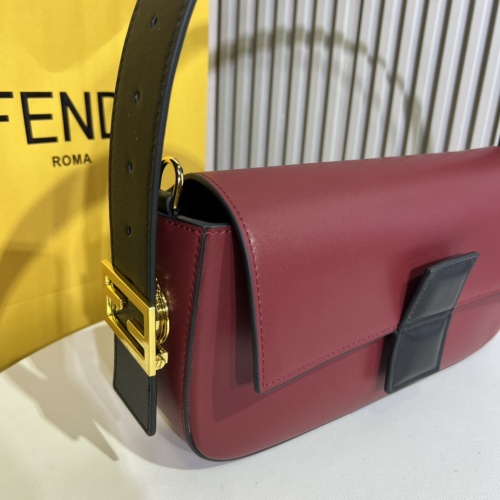 Replica Fendi AAA Quality Shoulder Bags For Women #1212283 $102.00 USD for Wholesale