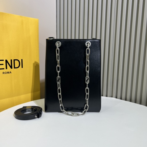 Replica Fendi AAA Quality Messenger Bags For Women #1212373 $100.00 USD for Wholesale