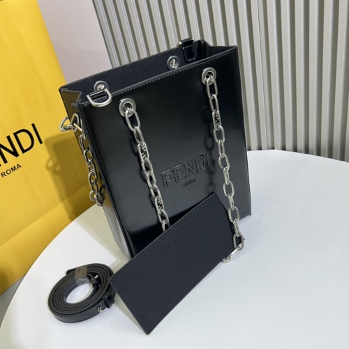 Replica Fendi AAA Quality Messenger Bags For Women #1212373 $100.00 USD for Wholesale