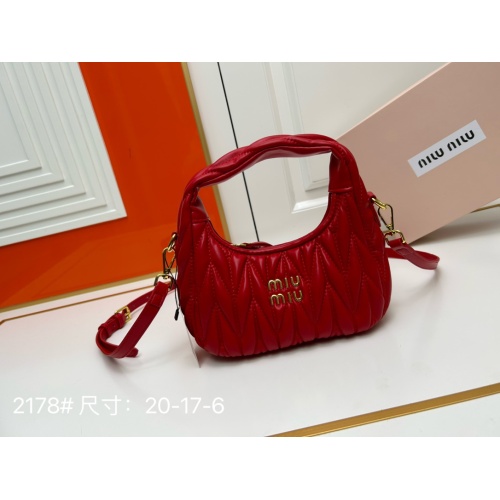 MIU MIU AAA Quality Messenger Bags For Women #1212417 $80.00 USD, Wholesale Replica MIU MIU AAA Messenger Bags