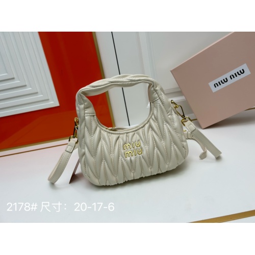 MIU MIU AAA Quality Messenger Bags For Women #1212421 $80.00 USD, Wholesale Replica MIU MIU AAA Messenger Bags