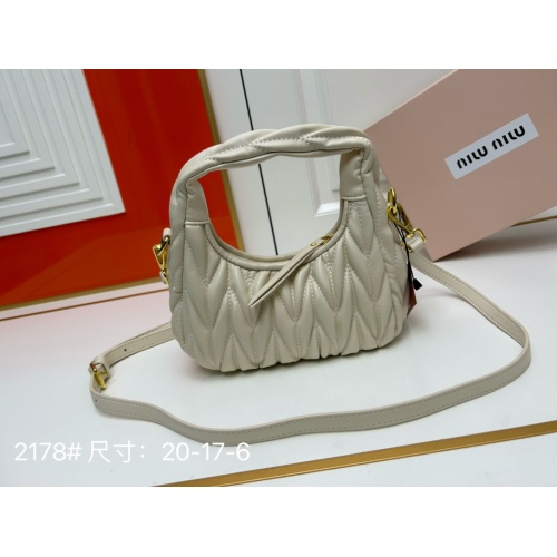 Replica MIU MIU AAA Quality Messenger Bags For Women #1212421 $80.00 USD for Wholesale