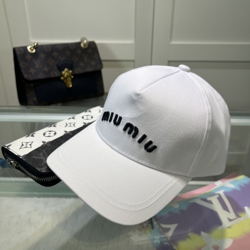 MIU MIU Caps #1212657 $27.00 USD, Wholesale Replica MIU MIU Caps