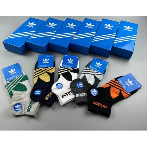 Replica Adidas Socks For Men #1212774 $27.00 USD for Wholesale