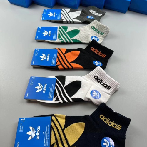 Replica Adidas Socks For Men #1212774 $27.00 USD for Wholesale