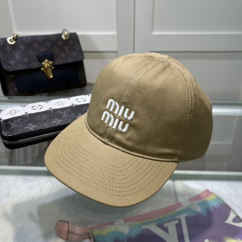 MIU MIU Caps #1212783 $27.00 USD, Wholesale Replica MIU MIU Caps