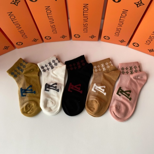 Louis Vuitton LV Socks #1212830 $29.00 USD, Wholesale Replica Louis Vuitton LV Socks