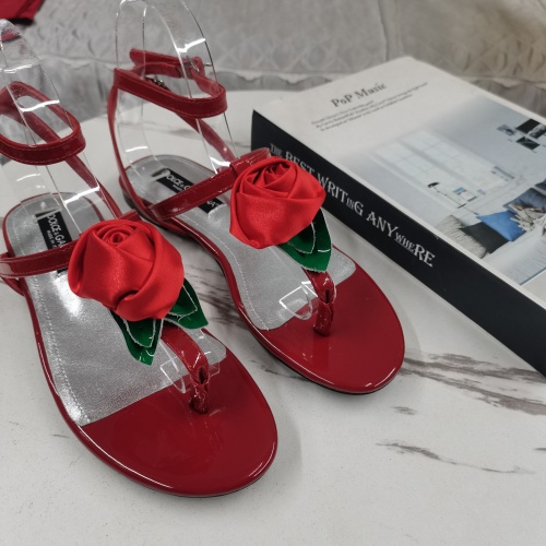 Replica Dolce & Gabbana D&G Sandal For Women #1212849 $125.00 USD for Wholesale