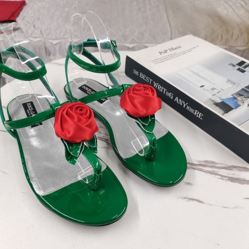 Replica Dolce & Gabbana D&G Sandal For Women #1212850 $125.00 USD for Wholesale