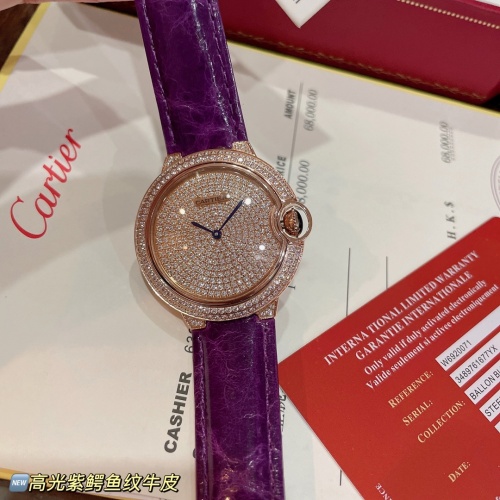 Cartier AAA Quality Watches For Women #1213103 $140.00 USD, Wholesale Replica Cartier AAA Quality Watches