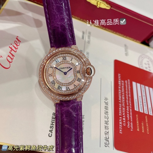 Cartier AAA Quality Watches For Women #1213104 $140.00 USD, Wholesale Replica Cartier AAA Quality Watches