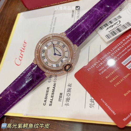 Replica Cartier AAA Quality Watches For Women #1213104 $140.00 USD for Wholesale