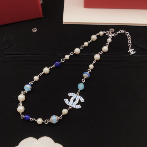 Replica Chanel Necklaces For Women #1213105 $32.00 USD for Wholesale