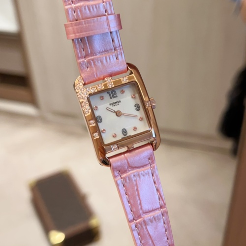 Replica Hermes AAA Quality Watches For Women #1213115 $160.00 USD for Wholesale