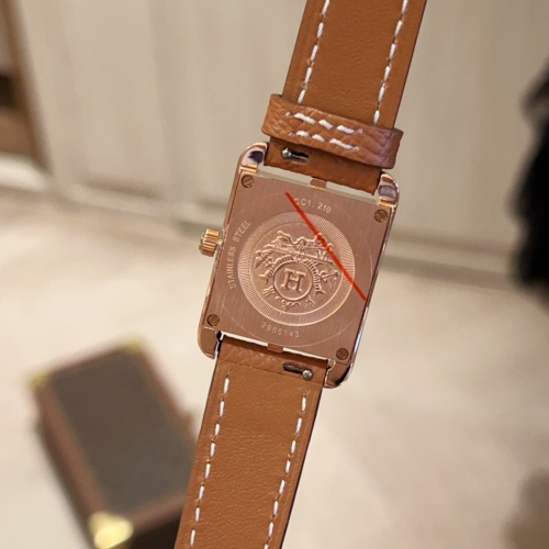 Replica Hermes AAA Quality Watches For Women #1213126 $160.00 USD for Wholesale