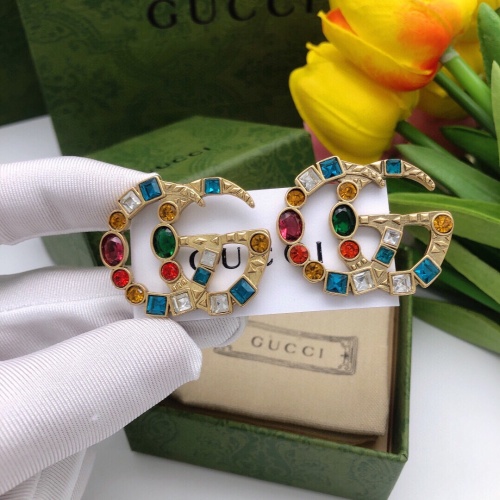 Replica Gucci Earrings For Women #1213228 $29.00 USD for Wholesale