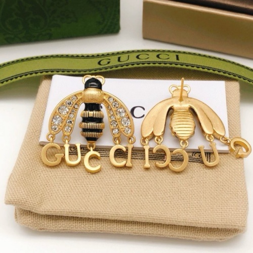 Replica Gucci Earrings For Women #1213229 $29.00 USD for Wholesale