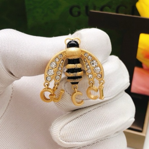 Replica Gucci Earrings For Women #1213229 $29.00 USD for Wholesale