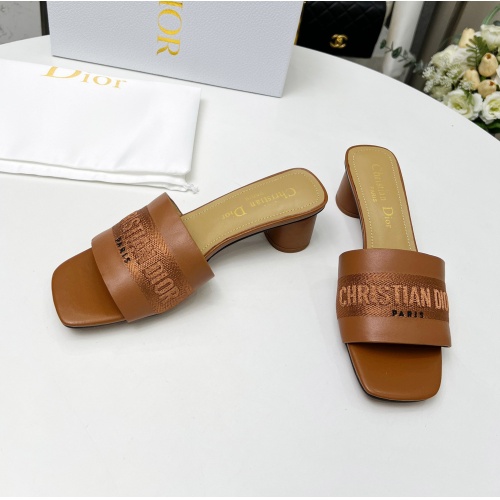 Christian Dior Slippers For Women #1213235 $82.00 USD, Wholesale Replica Christian Dior Slippers