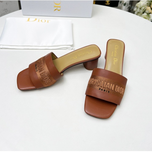 Christian Dior Slippers For Women #1213236 $82.00 USD, Wholesale Replica Christian Dior Slippers