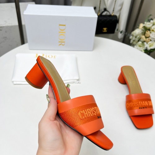 Replica Christian Dior Slippers For Women #1213237 $82.00 USD for Wholesale