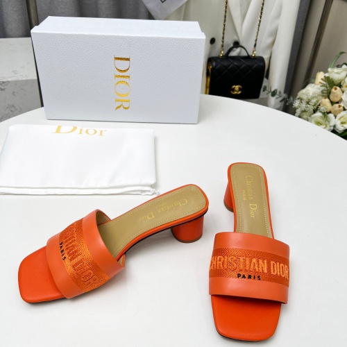 Replica Christian Dior Slippers For Women #1213237 $82.00 USD for Wholesale