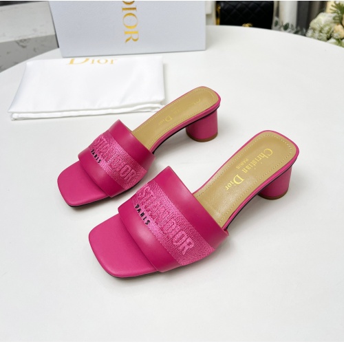 Christian Dior Slippers For Women #1213239 $82.00 USD, Wholesale Replica Christian Dior Slippers