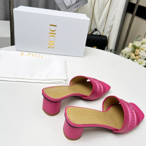 Replica Christian Dior Slippers For Women #1213239 $82.00 USD for Wholesale