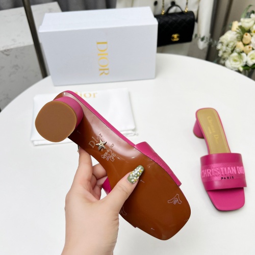 Replica Christian Dior Slippers For Women #1213239 $82.00 USD for Wholesale