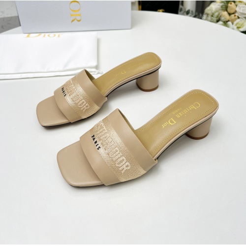 Christian Dior Slippers For Women #1213241 $82.00 USD, Wholesale Replica Christian Dior Slippers