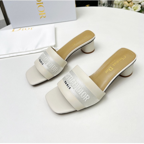 Christian Dior Slippers For Women #1213242 $82.00 USD, Wholesale Replica Christian Dior Slippers