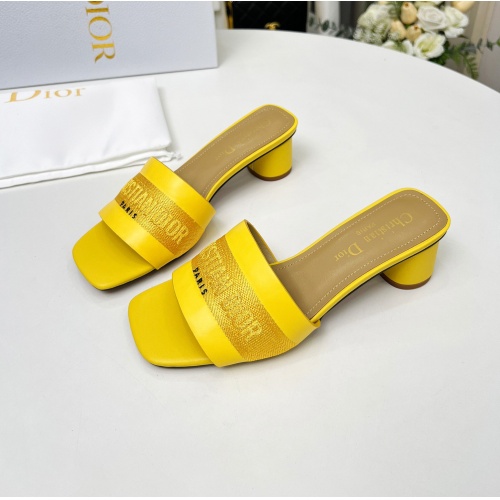 Christian Dior Slippers For Women #1213243 $82.00 USD, Wholesale Replica Christian Dior Slippers