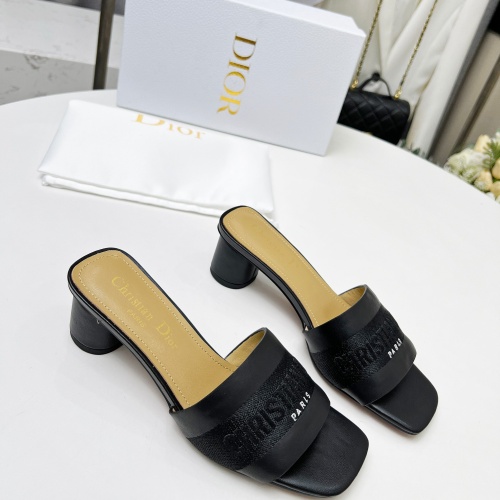 Replica Christian Dior Slippers For Women #1213246 $82.00 USD for Wholesale