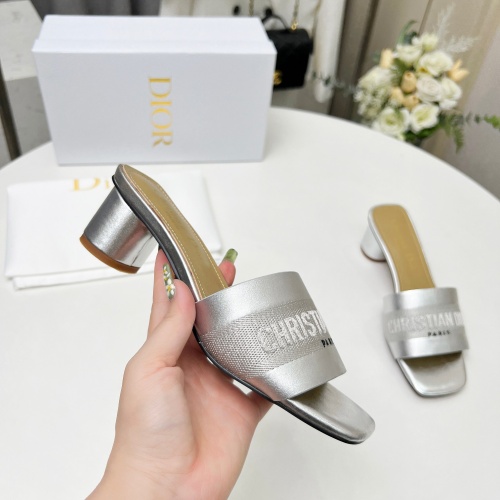 Replica Christian Dior Slippers For Women #1213247 $82.00 USD for Wholesale