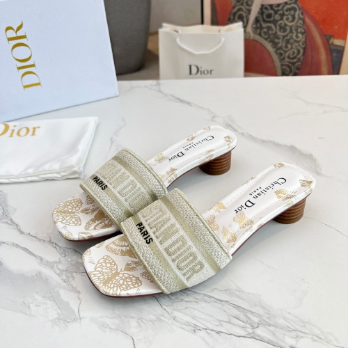 Christian Dior Slippers For Women #1213260 $85.00 USD, Wholesale Replica Christian Dior Slippers